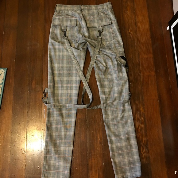 LF PLAID PARACHUTE PANTS - Picture 6 of 7